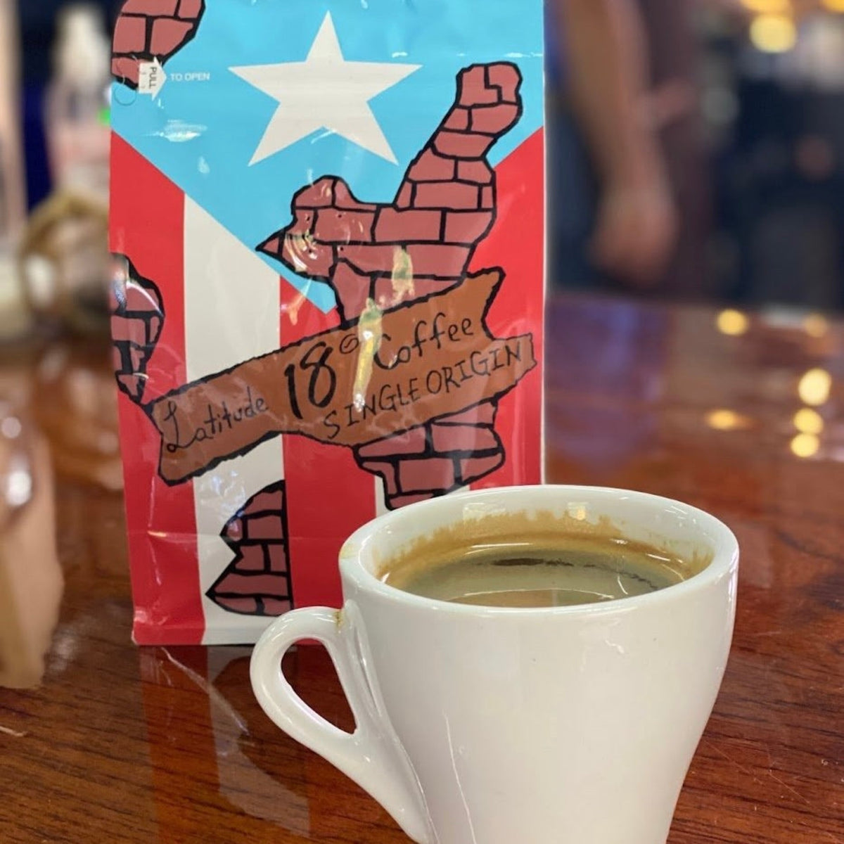 Café y Navidad Adjuntas