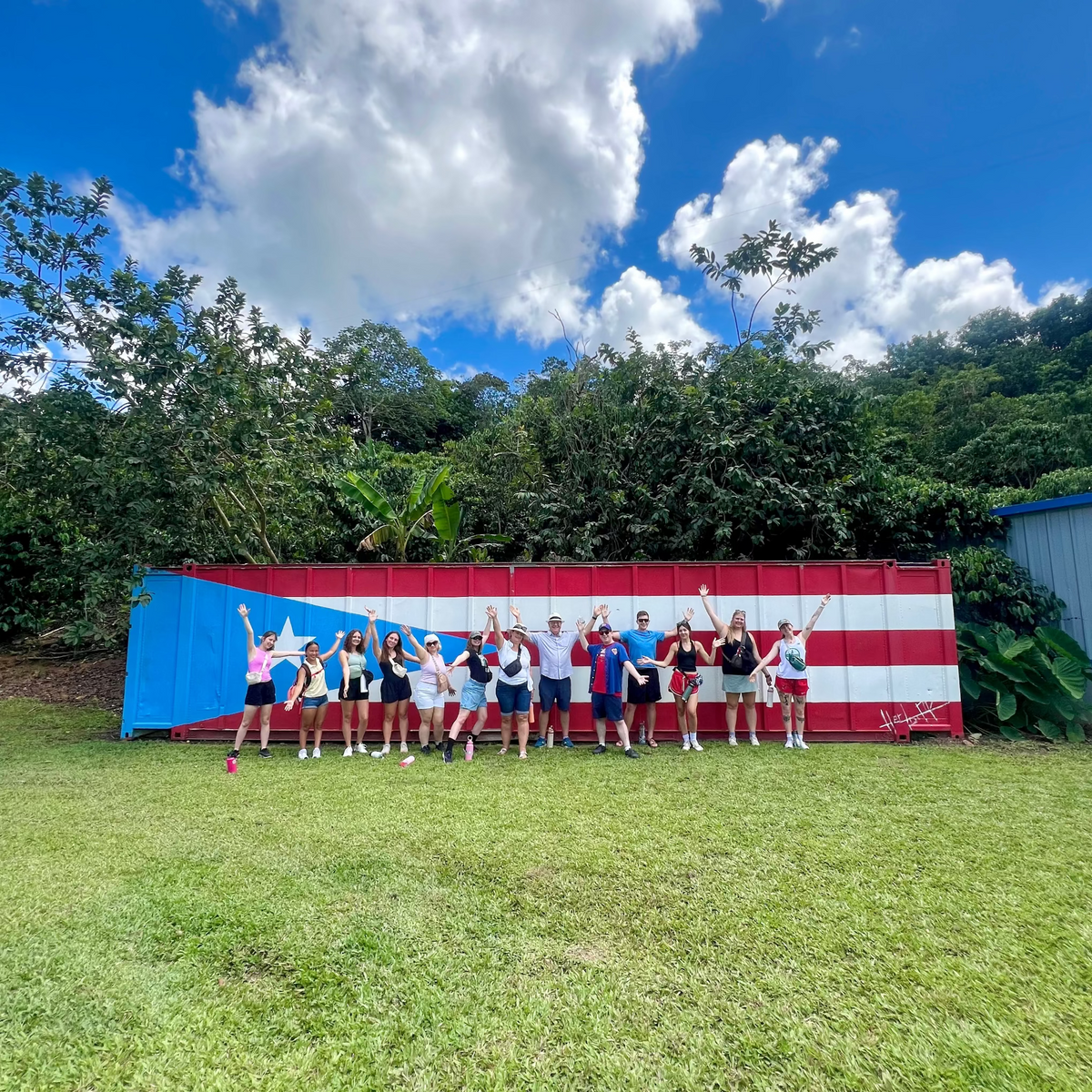 Café y Navidad Adjuntas